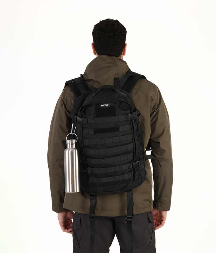 YDS TACTICAL OUTDOOR SIRT ÇANTASI (40L) -SİYAH