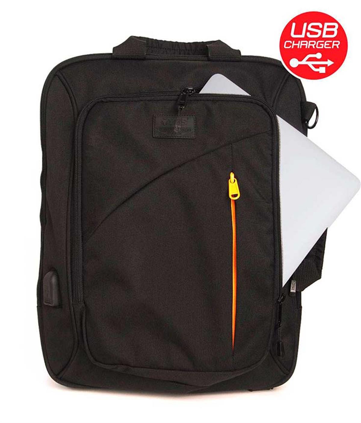 YDS TRAVEL ÇANTA USB -SİYAH