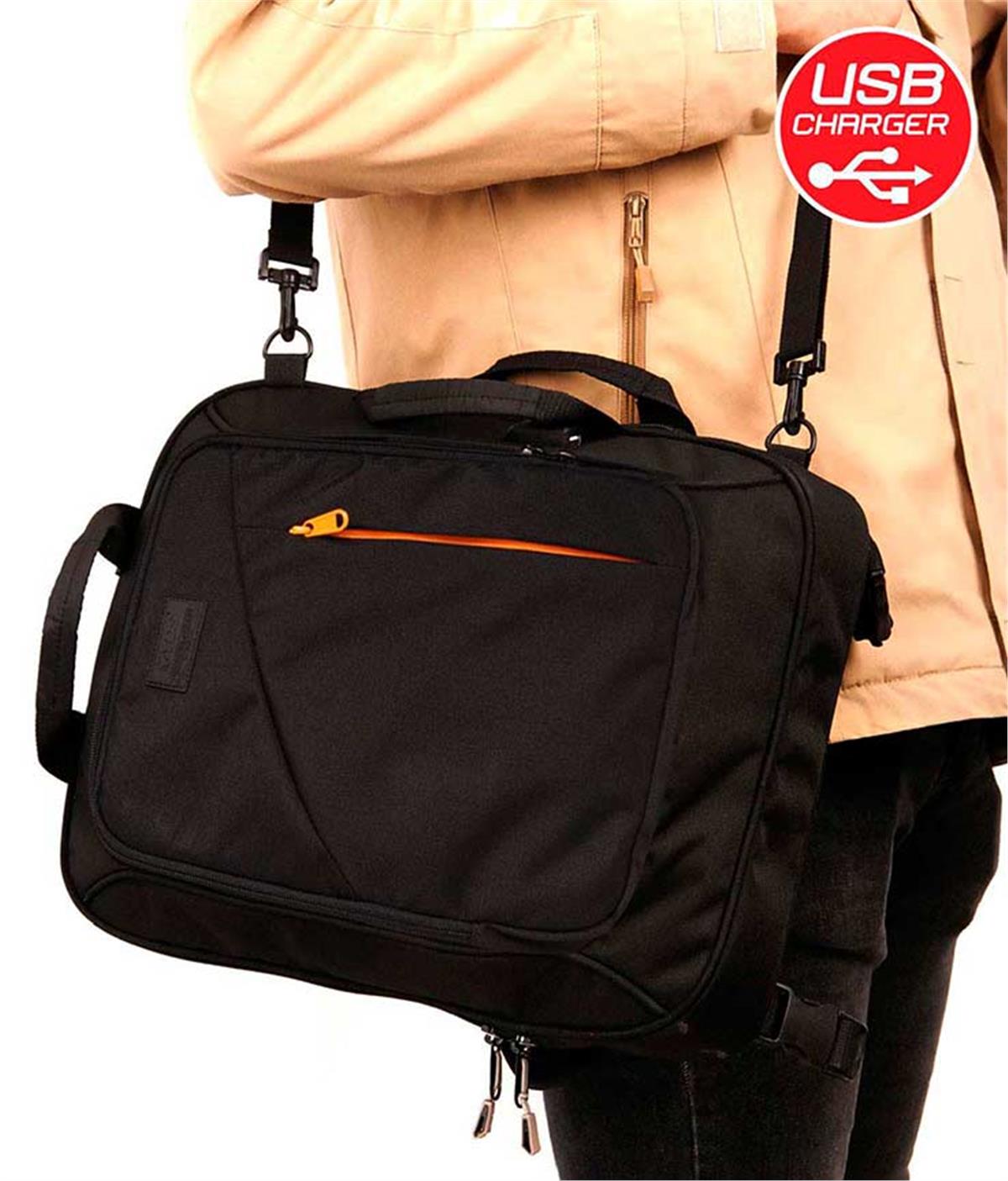 YDS TRAVEL ÇANTA USB -SİYAH