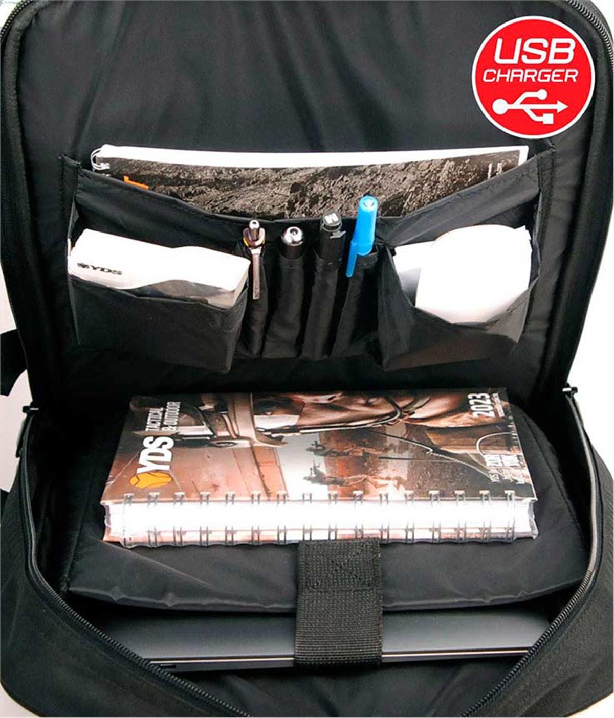 YDS TRAVEL ÇANTA USB -SİYAH
