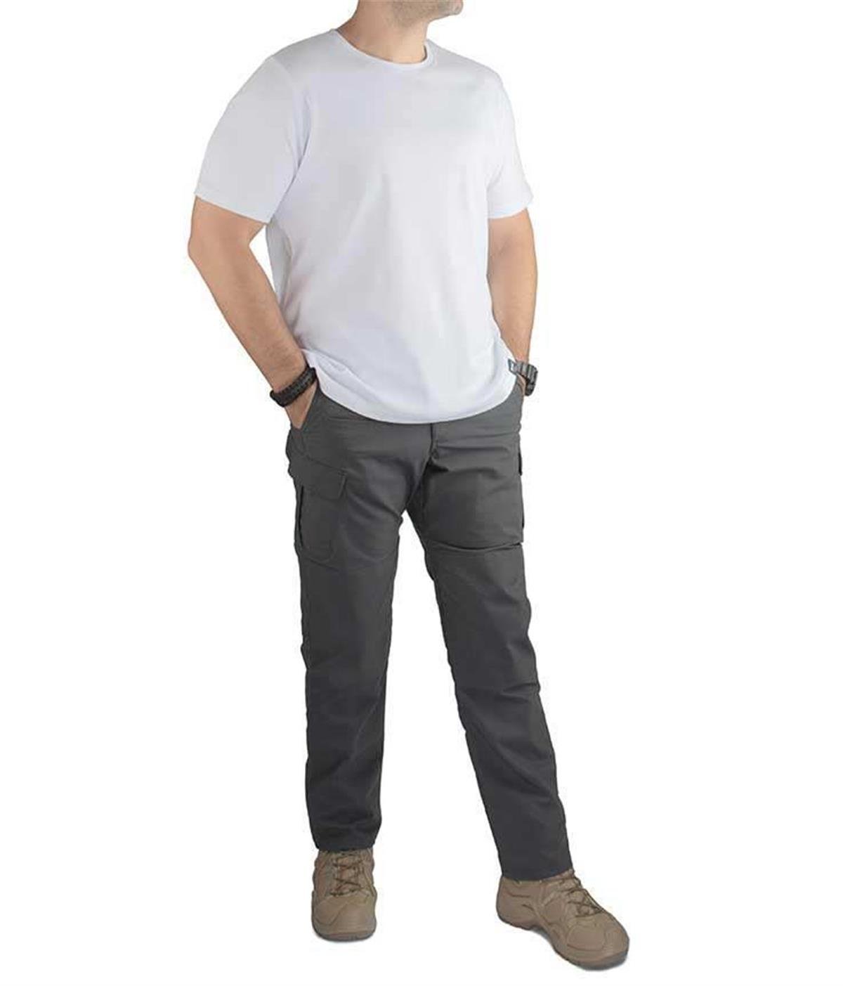YDS TRAVEL T-SHIRT KISA KOL -BEYAZ