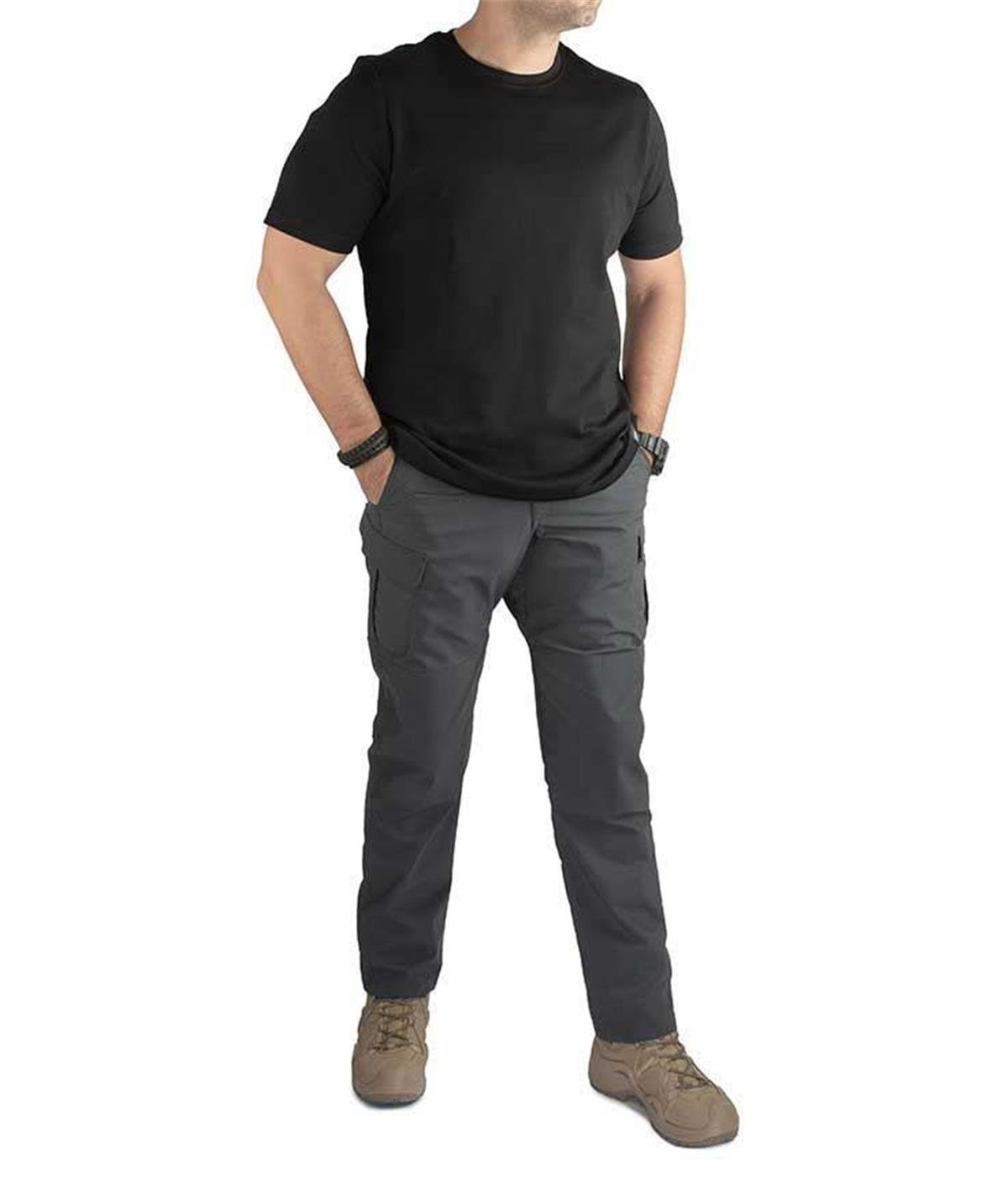 YDS TRAVEL T-SHIRT KISA KOL -SİYAH