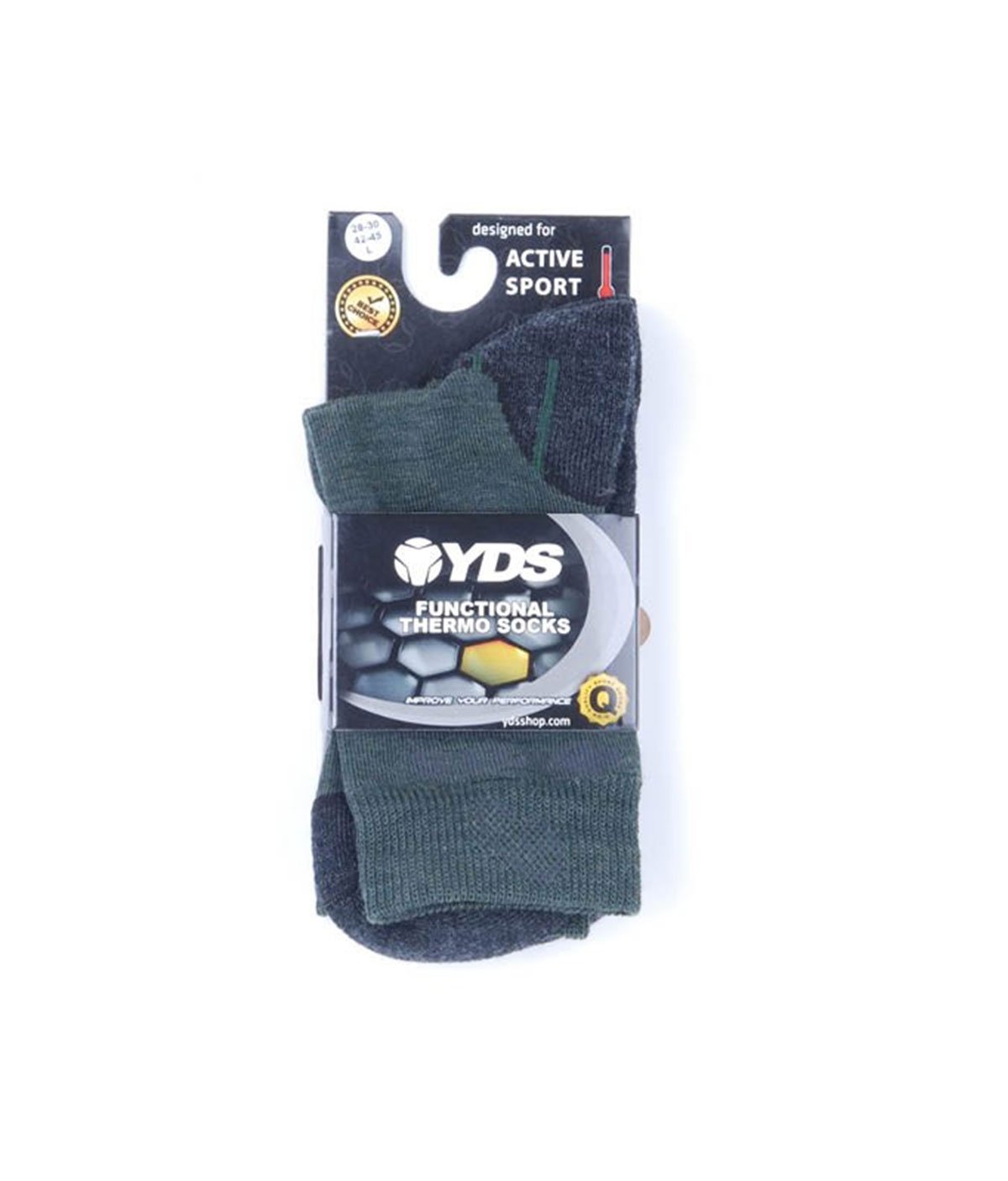 YDS WHI YÜN ÇORAP -HAKİ