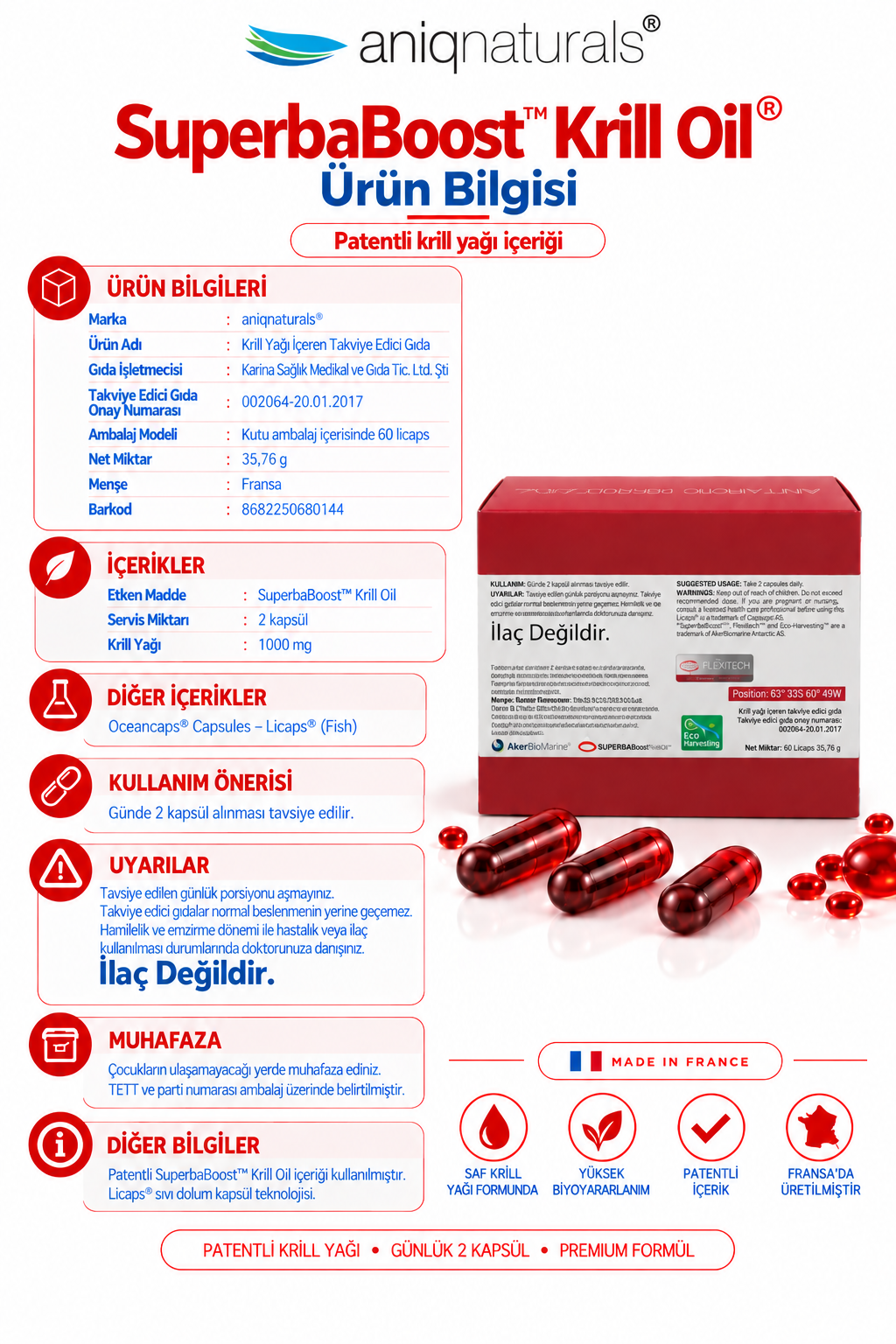 Superba Boost Krill Oil 60 Licaps