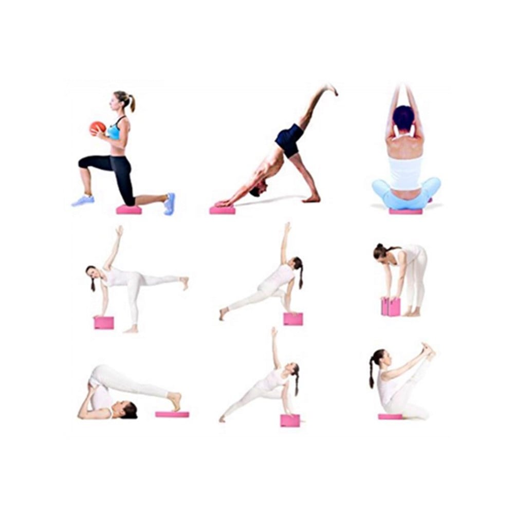 Actifoam Turuncu Siyah Yoga Bloğu