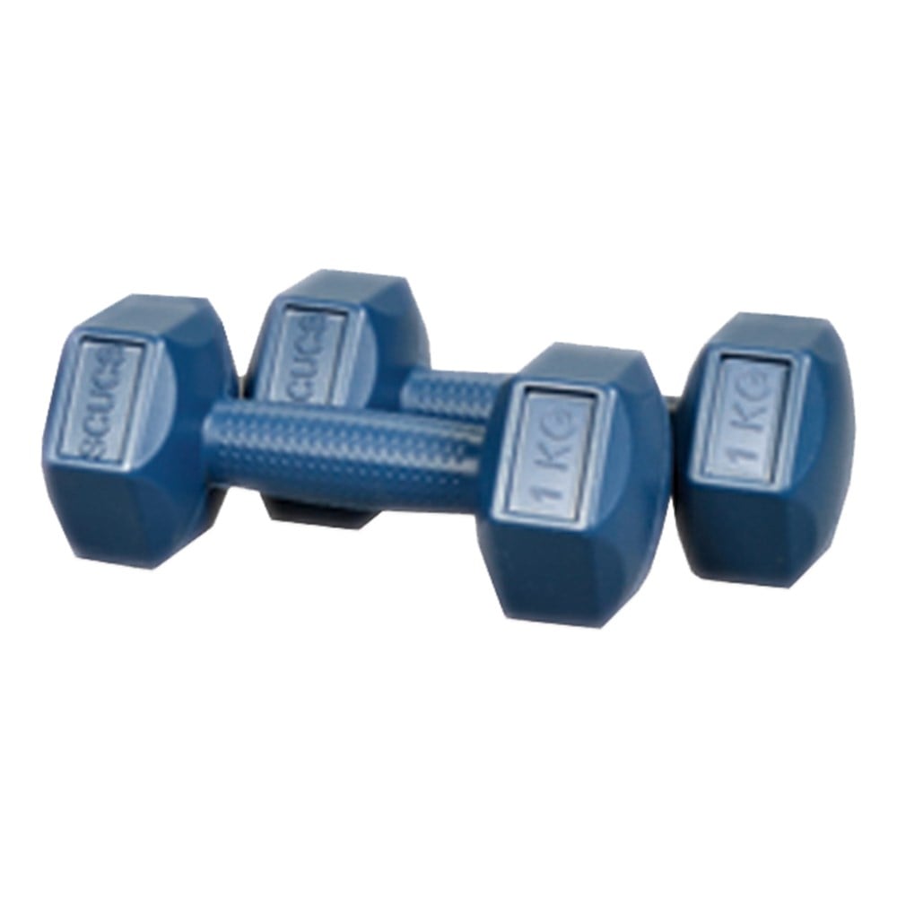 Scucs Plastik Köşeli 1 Kg Dambıl