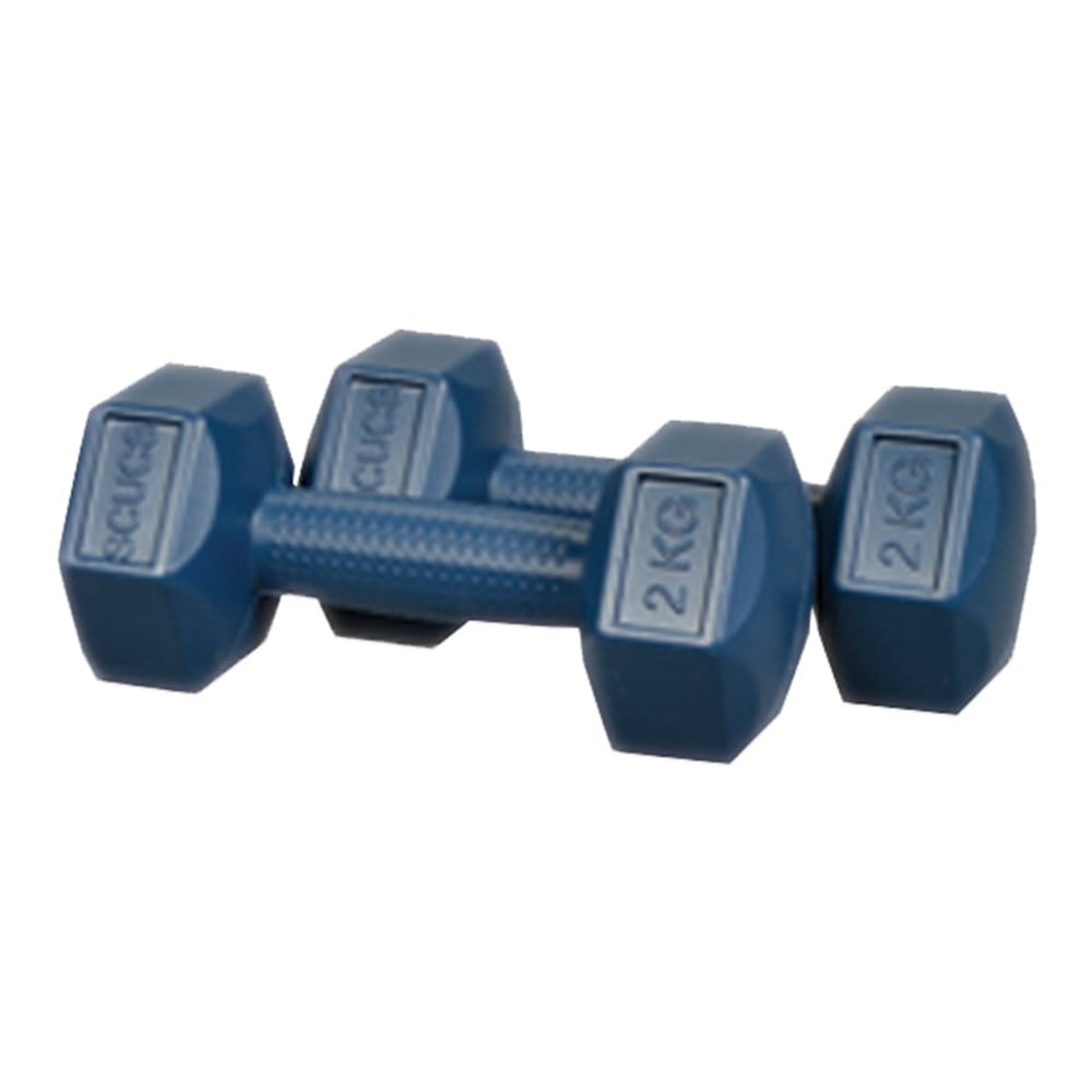 Scucs Plastik Köşeli 2 Kg Dambıl