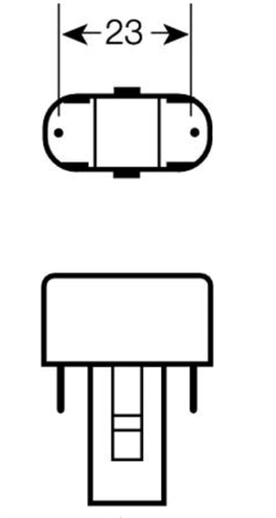 Osram Kompak Ampul G23 11W/840 Dulux-S