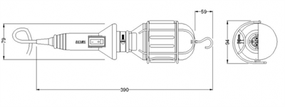 Bemis Seyyar El Lamba Anahtarlı 7,5m Kab