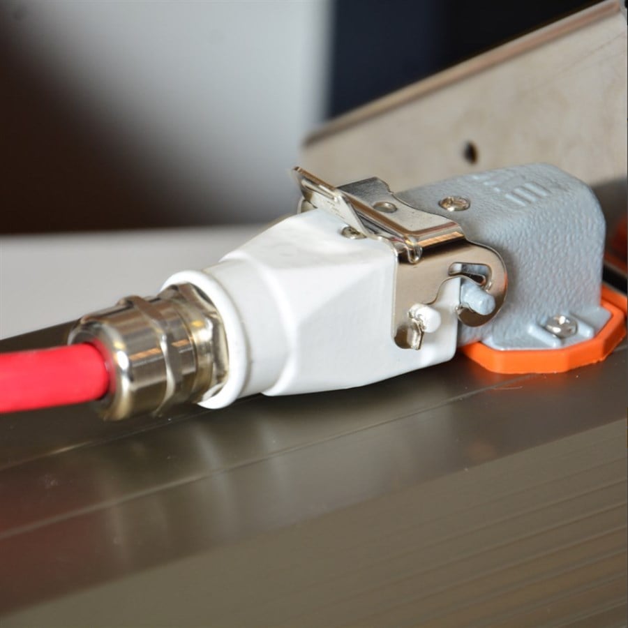 Isıya Dayanıklı Davlumbaz Armatürü 2x21W v2 (Uzun Yeni Model)