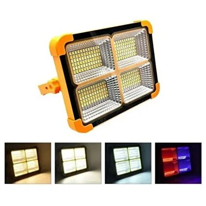 PROJEKTÖR LED SOLAR 400W 6400K+4000K+3200K