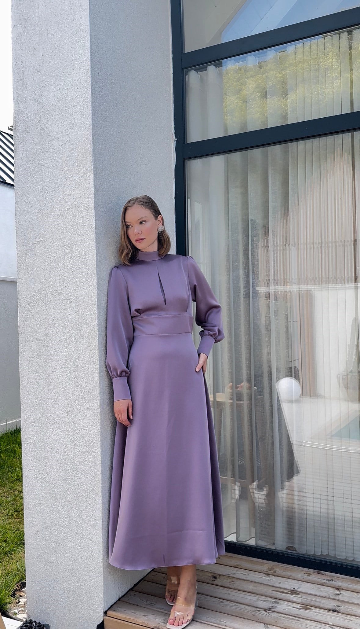 Ella Dress-Gül Pembe