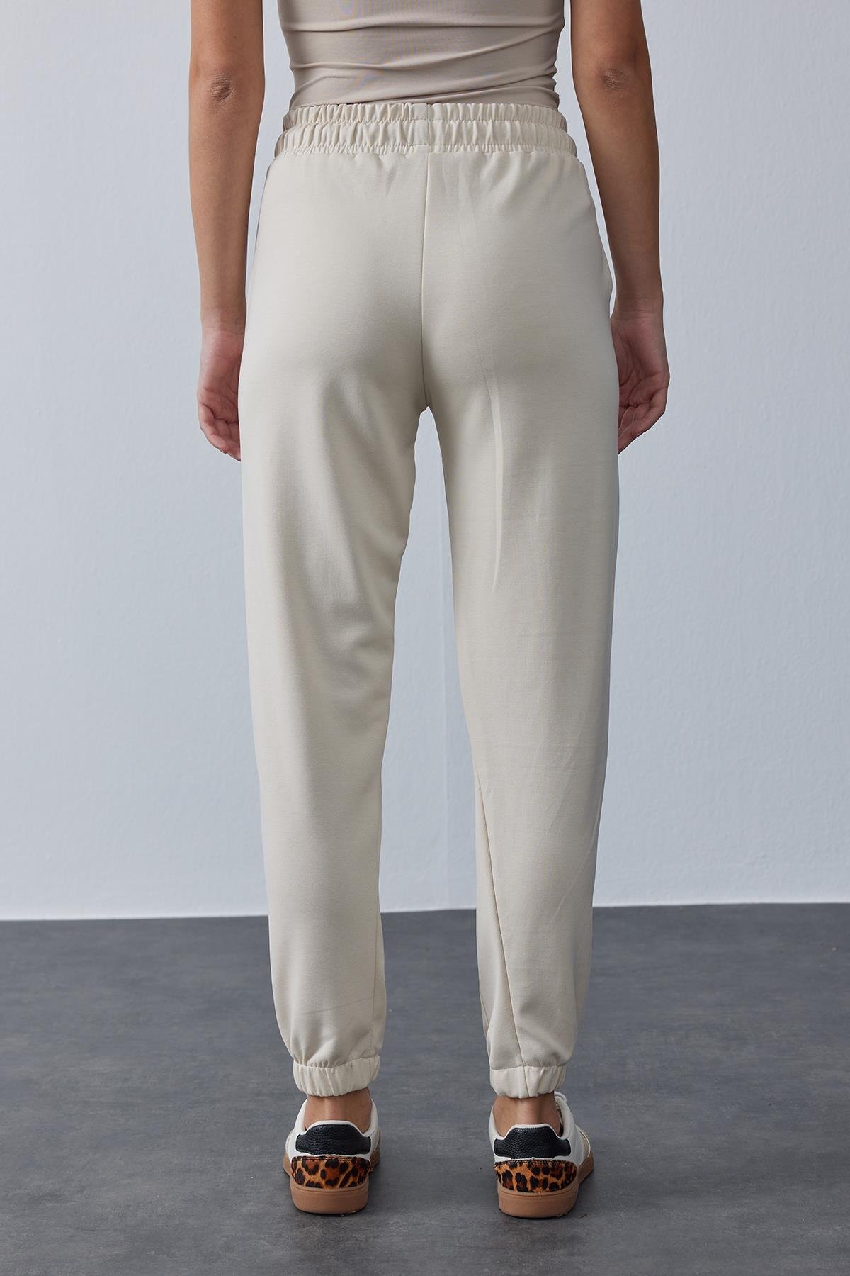 Jogger Modal Pantolon Bej