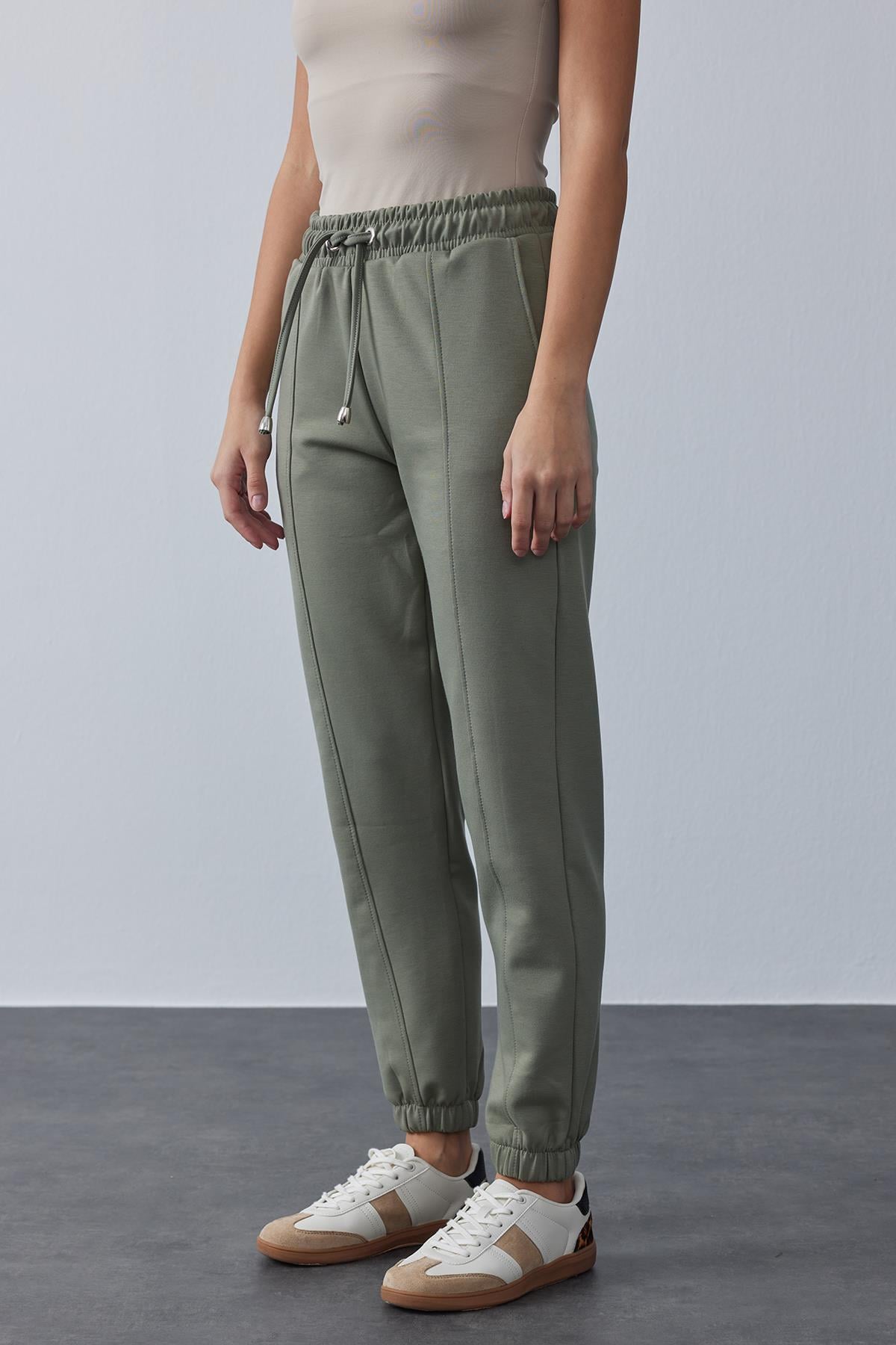Jogger Modal Pantolon Çağla Yeşli