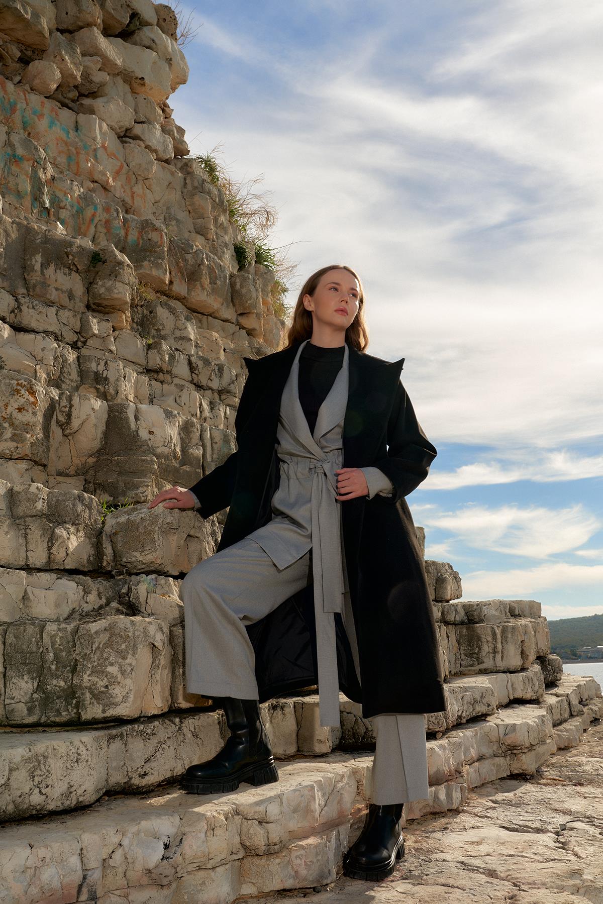 KAŞE KABAN - SİYAH