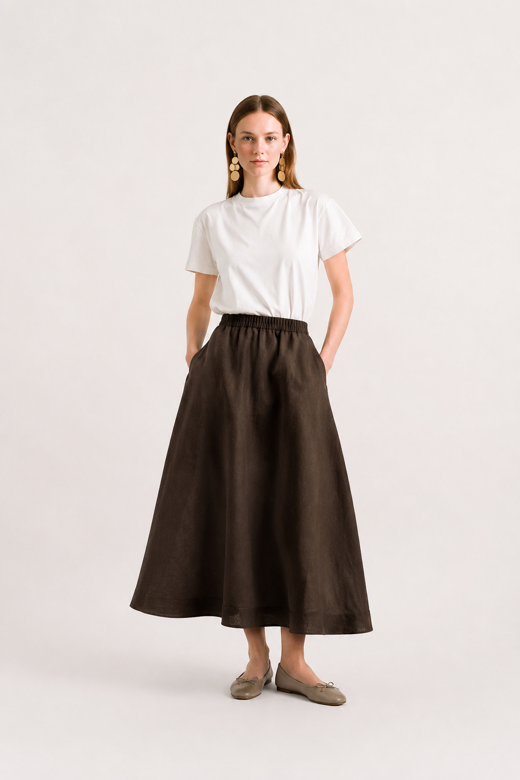 Linen Etek Kahve