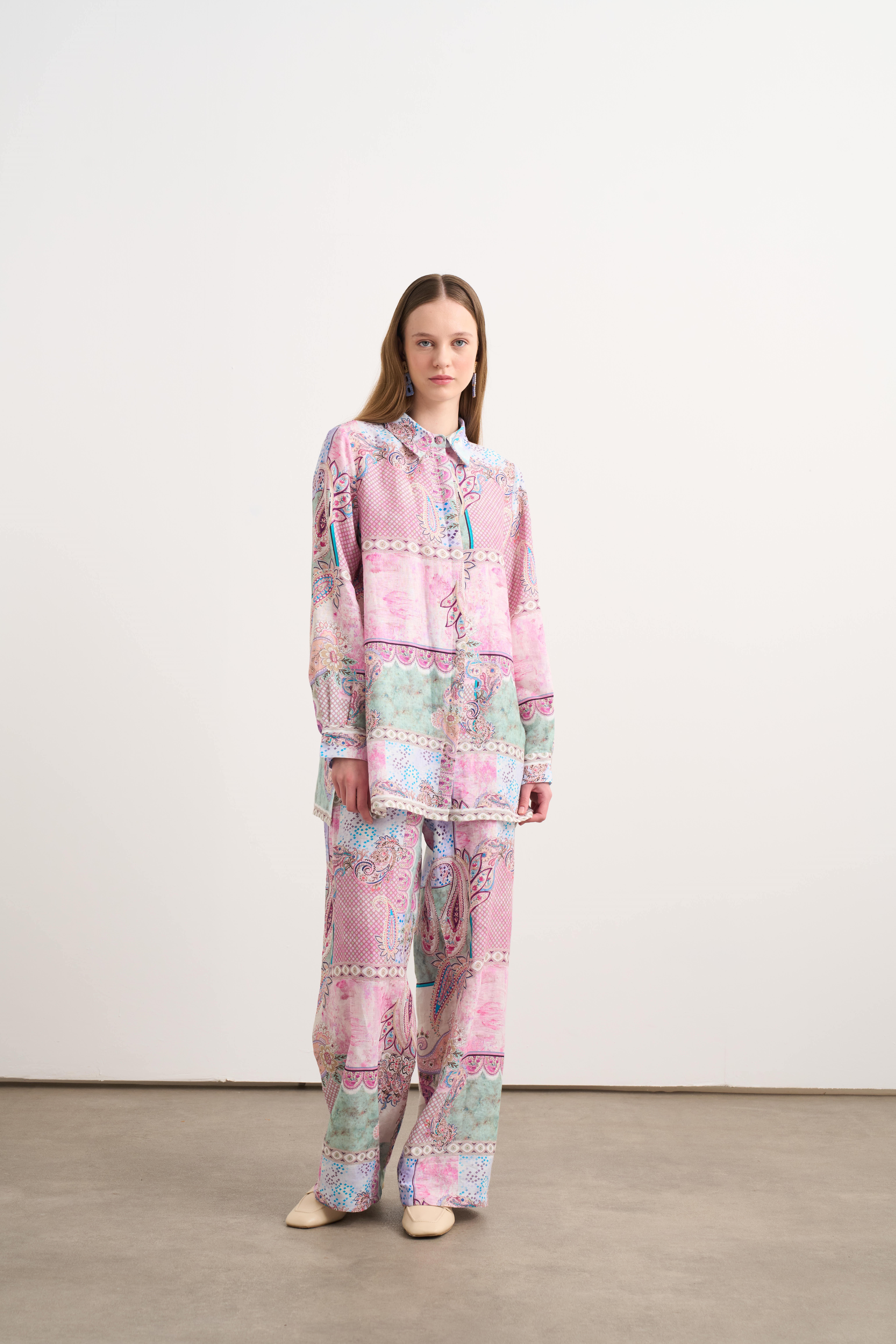 Linen Pink Takım