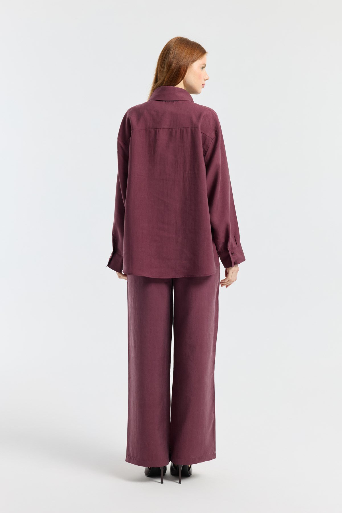 Modal Pantolon Bordo