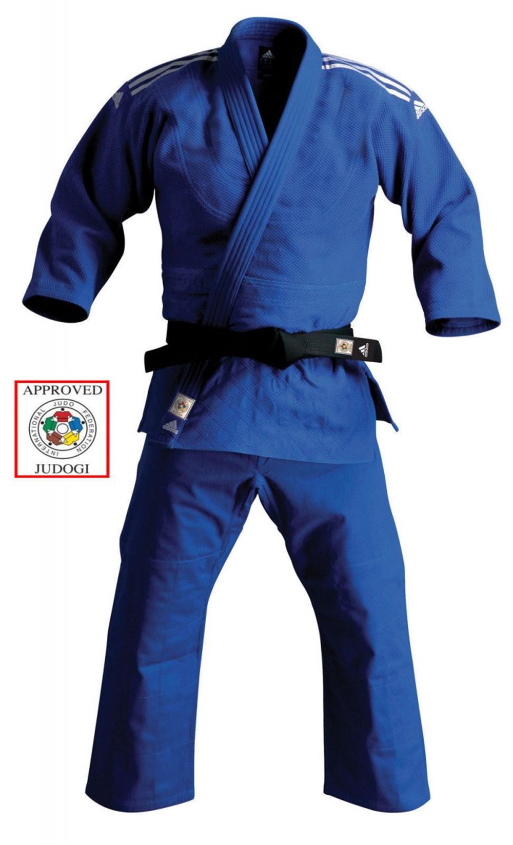Adidas JİF Onaylı Judo Elbisesi Mavi 190cm J500B