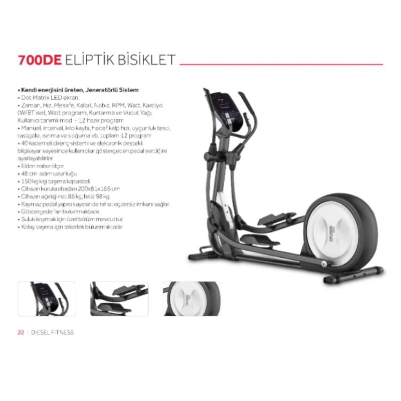 Diesel Fitness 700DE Eliptik Bisiklet