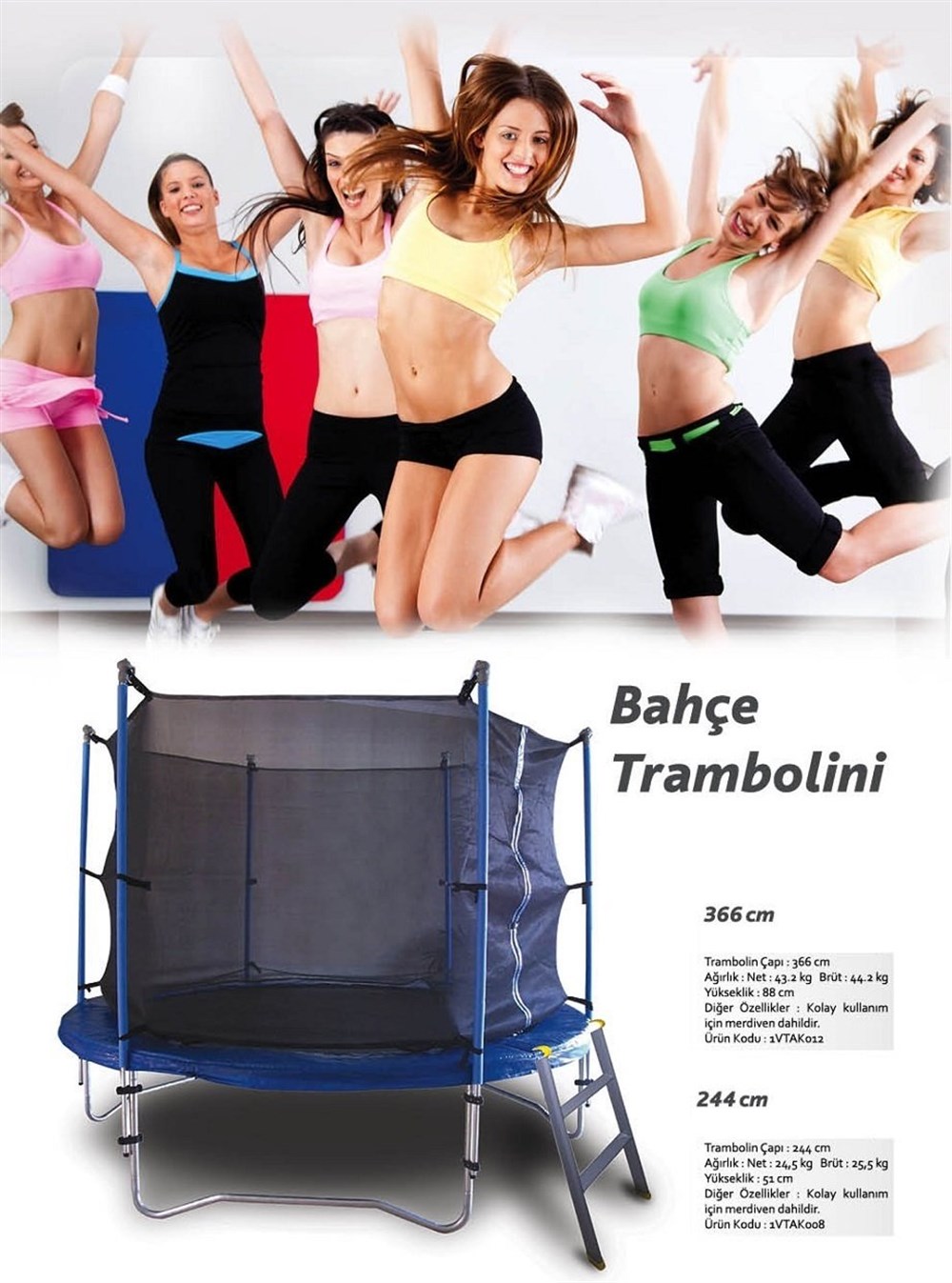 Voit 366 CM TRAMBOLİN