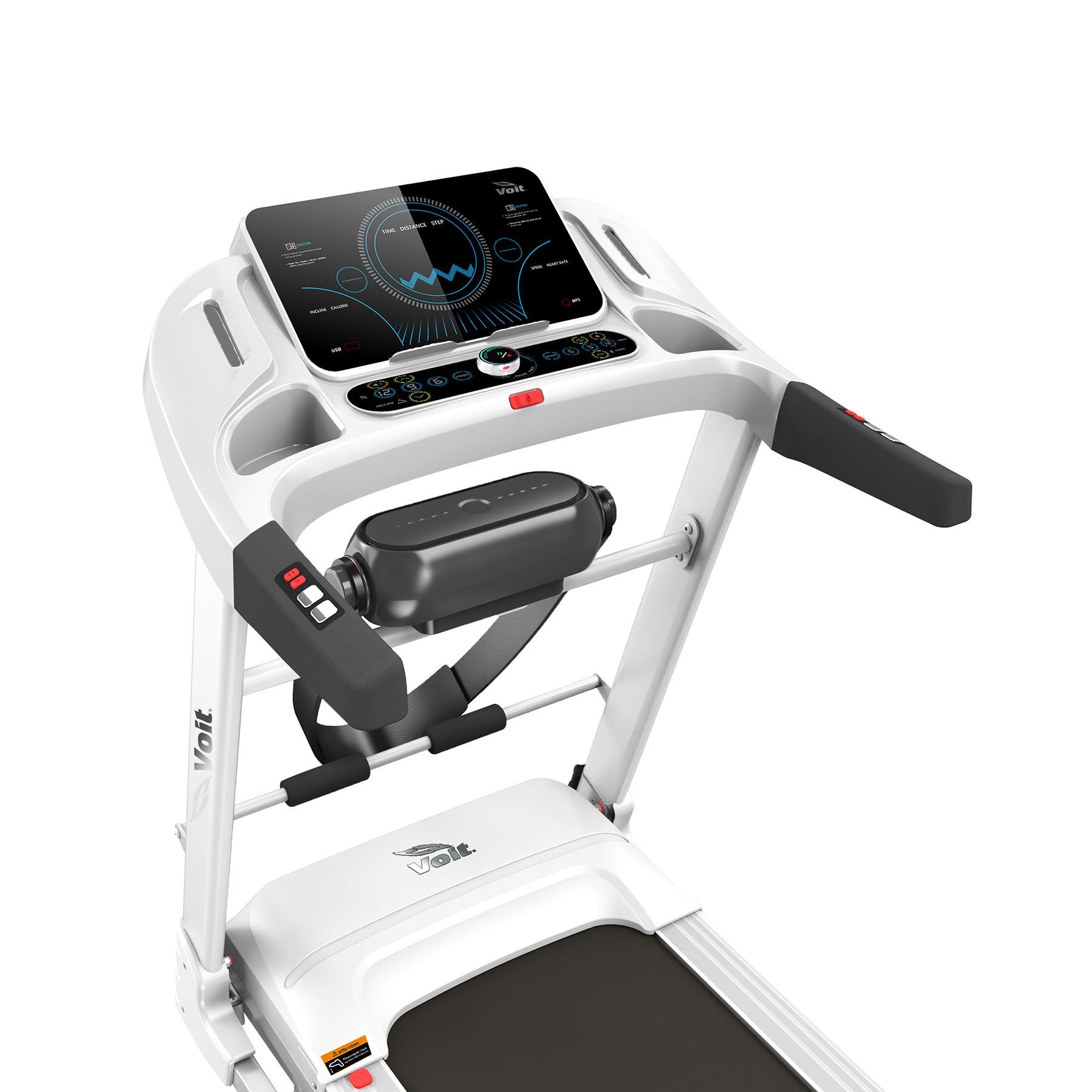 VOİT ACTIVE WHITE PLUS KOŞU BANDI MANUEL EĞİMLİ /MASAJLI 