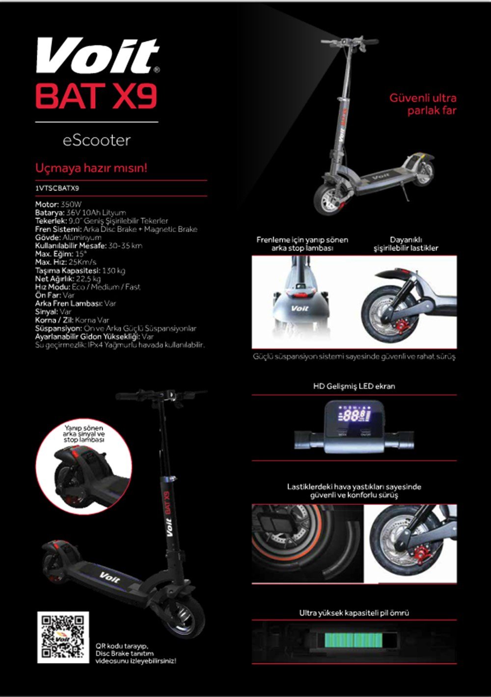 Voit BAT x9 eScooter
