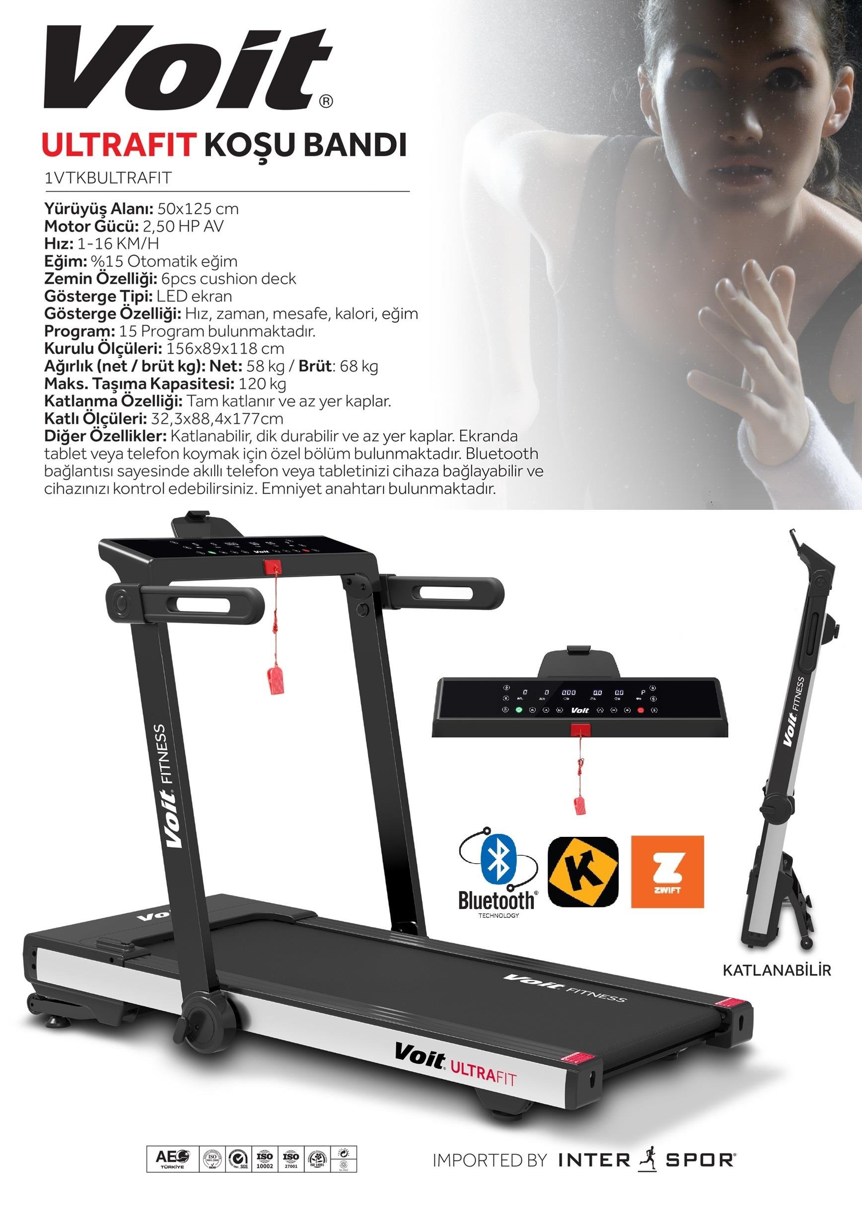 VOIT ULTRA FIT KOŞU BANDI