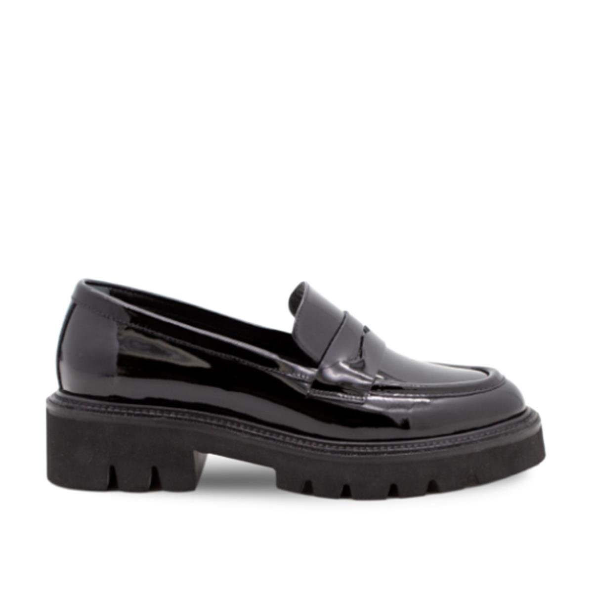 1003-1VARIO SIYAH RUGAN (Black Patent Leather)