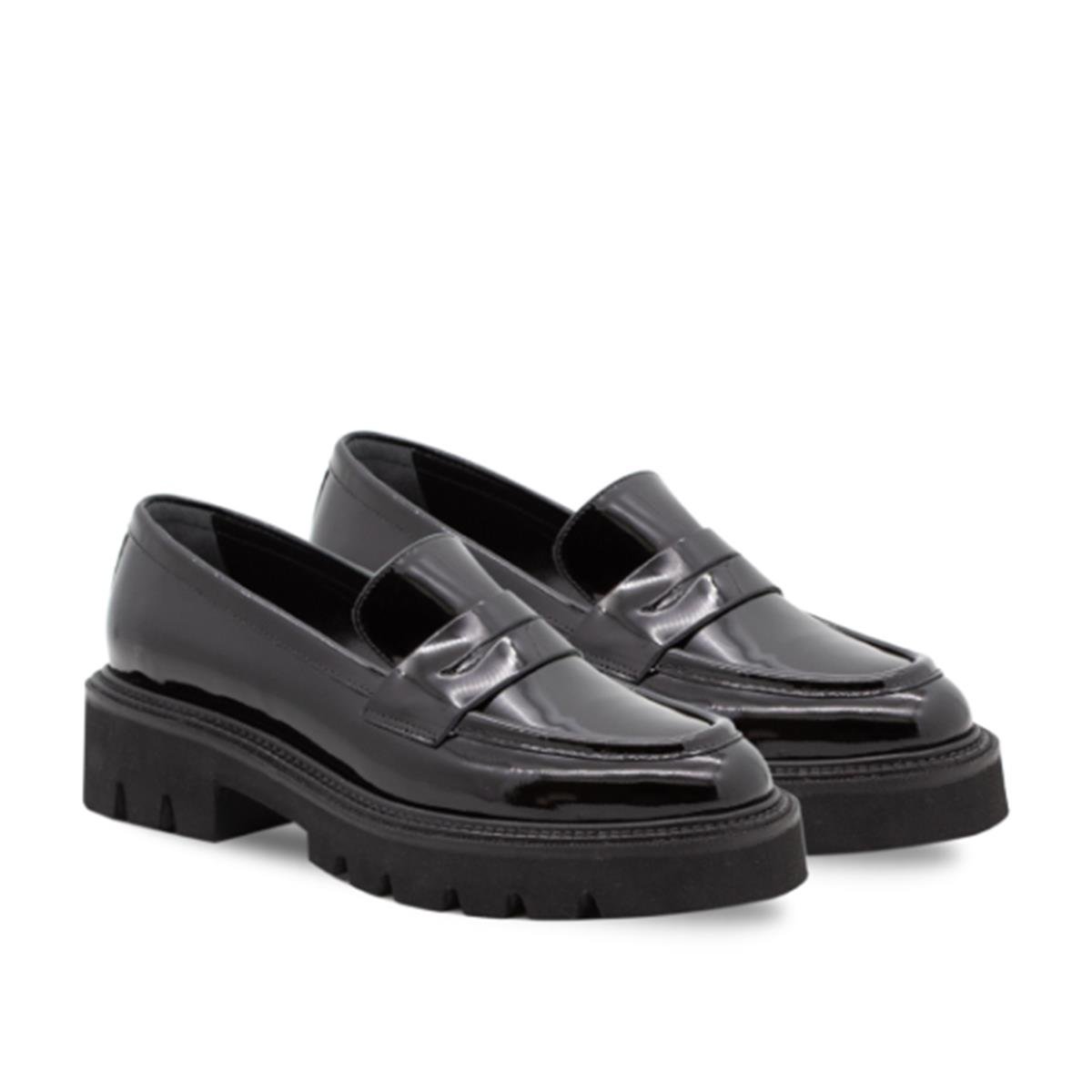 1003-1VARIO SIYAH RUGAN (Black Patent Leather)