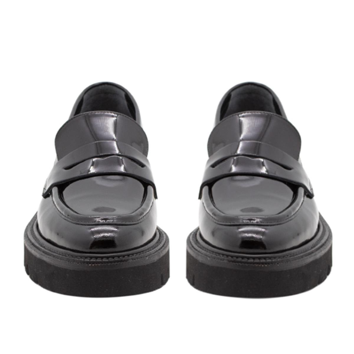 1003-1VARIO SIYAH RUGAN (Black Patent Leather)