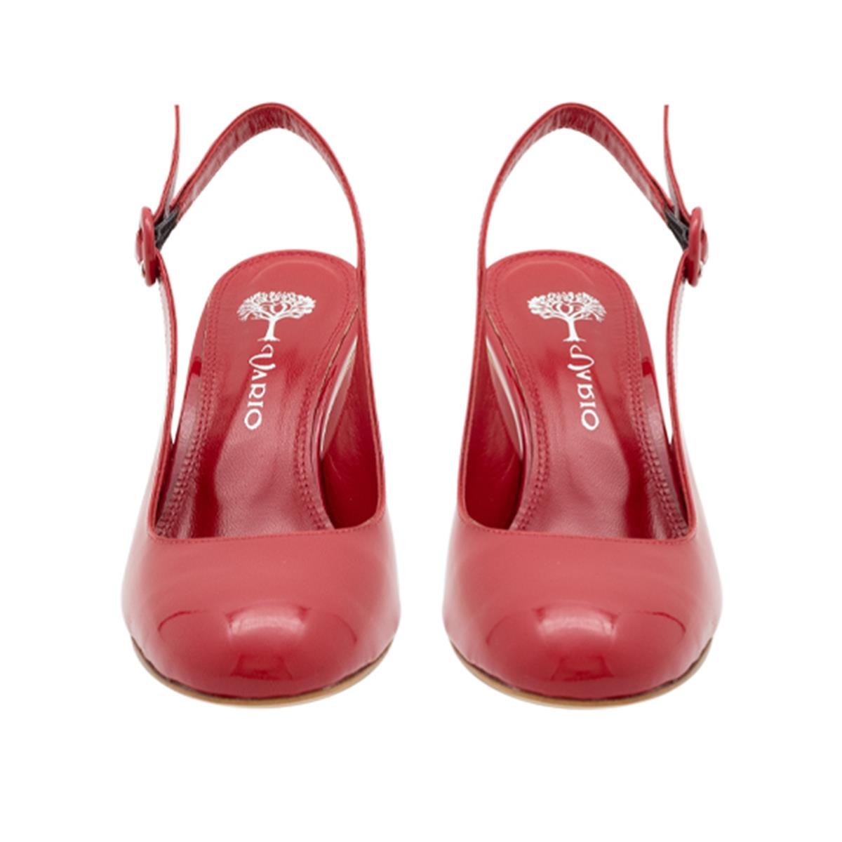 156VARIO KIRMIZI RUGAN (Red Patent Leather)