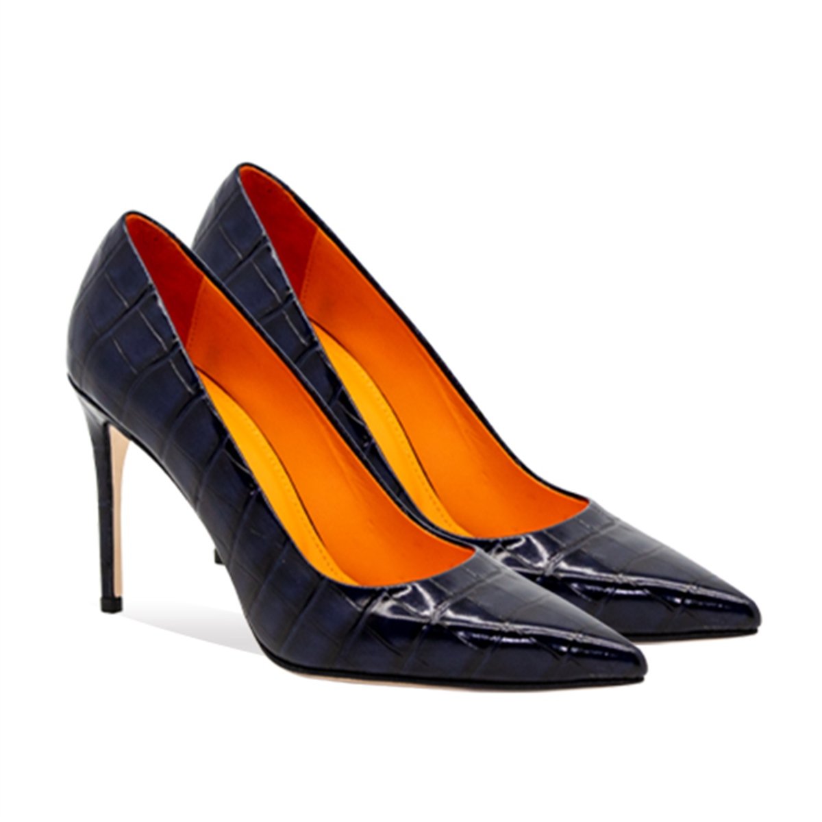 20053-1VARIO LACİVERT KROKO