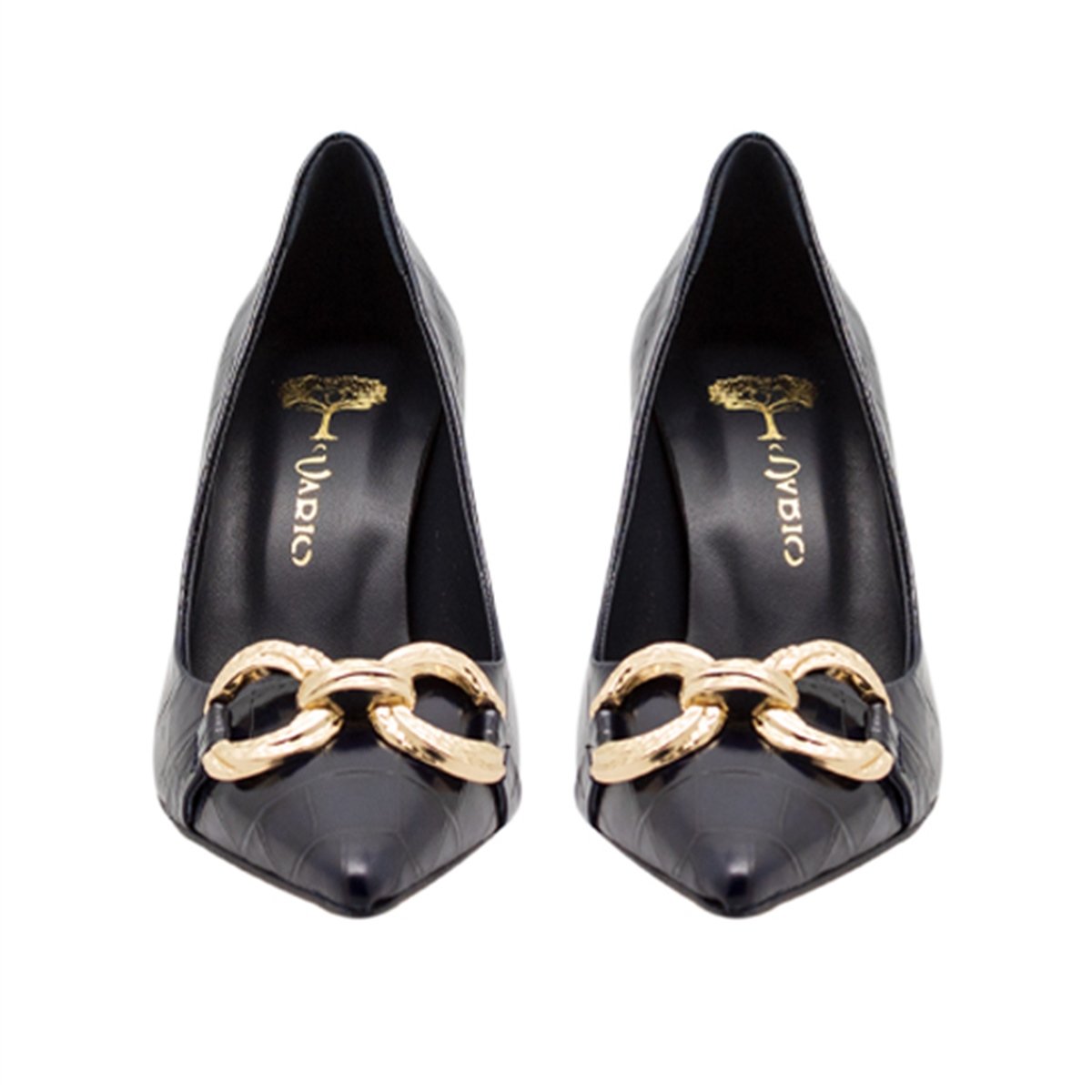 22560-1VARIO LACİVERT KROKO