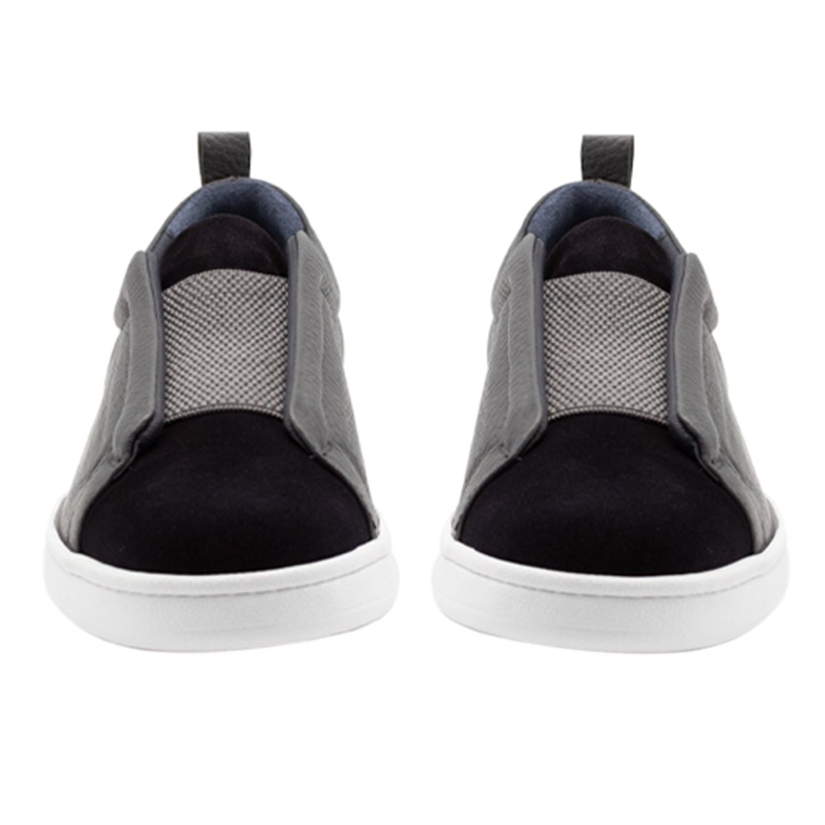 243137VARIO LACİVERT SUET GRI (Beyaz Taban)