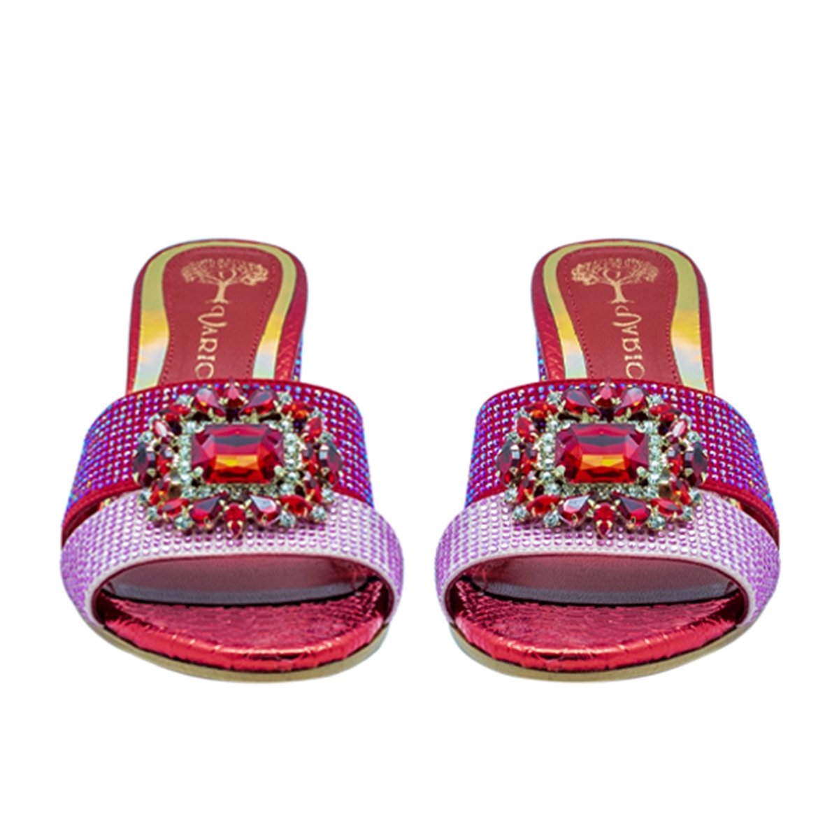 8854VARIO KIRMIZI (Kırmızı Pempe Taşlı)