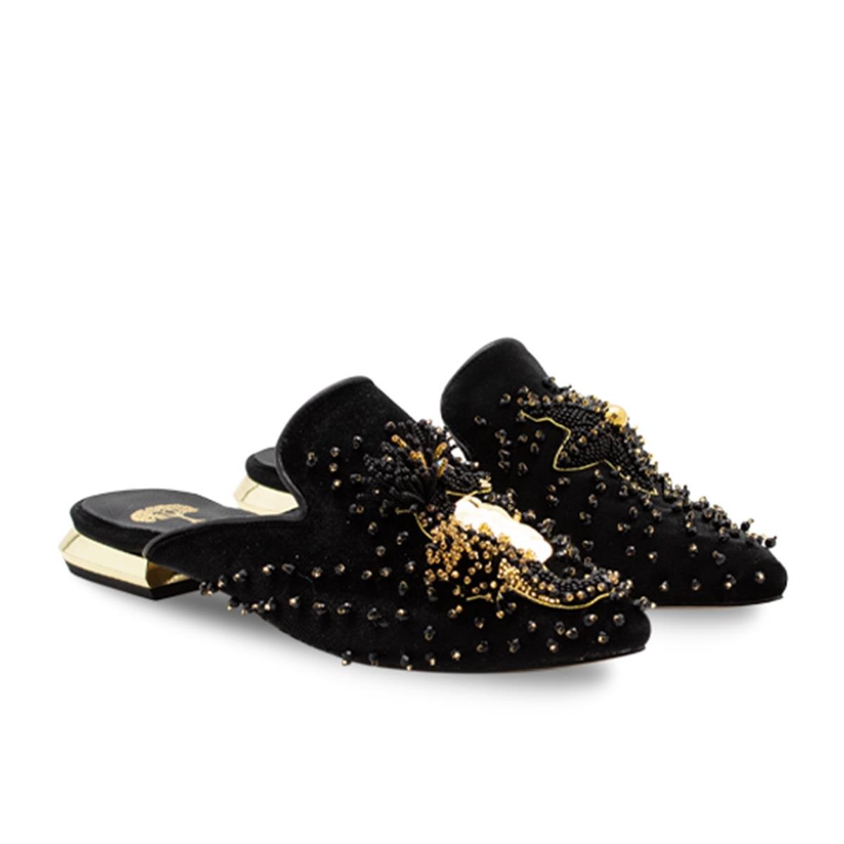 9090VARIO SIYAH KADİFE (Yıldız ve Deniz Atı)