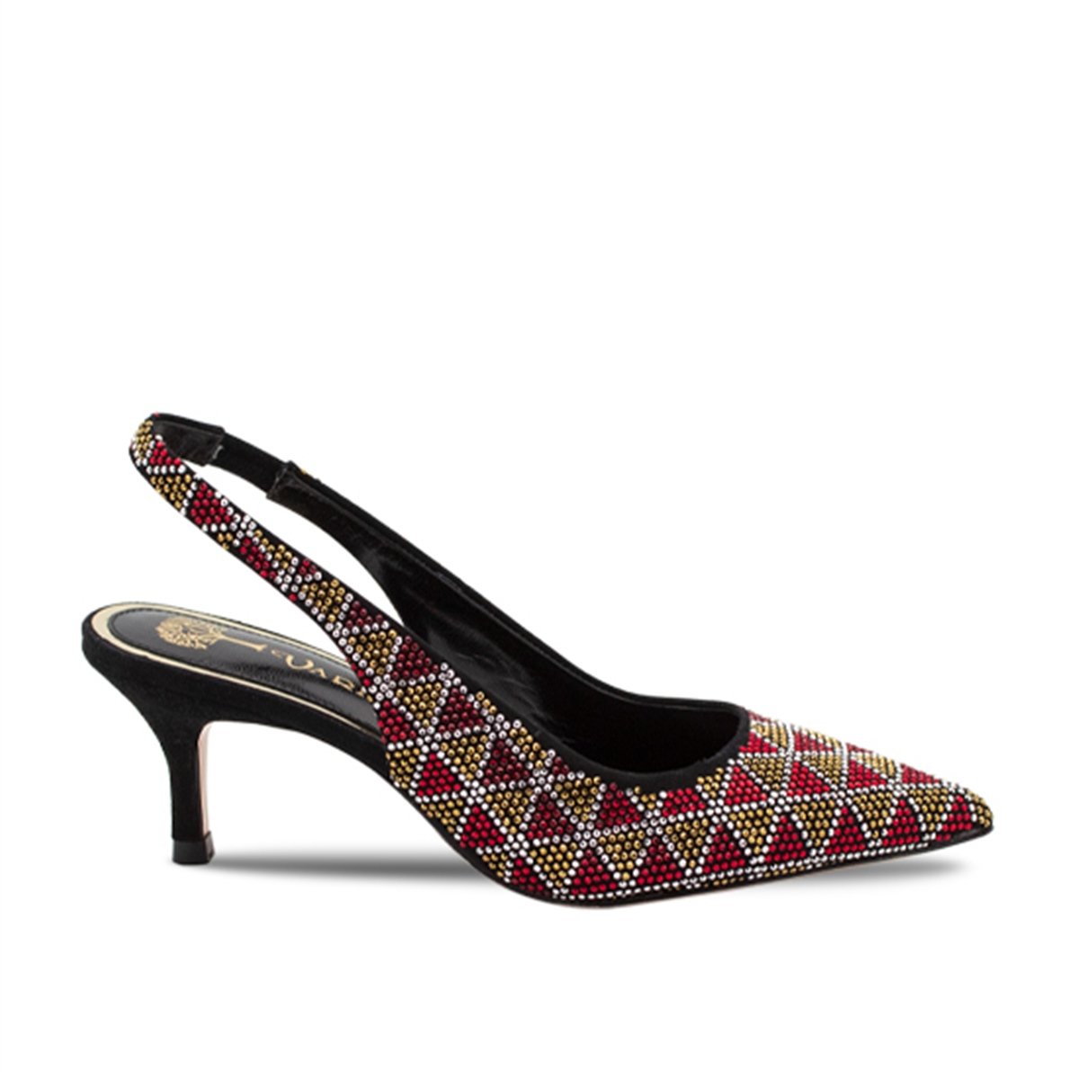 9841 52 V1VARIO SIYAH SUET - BORDO C1412