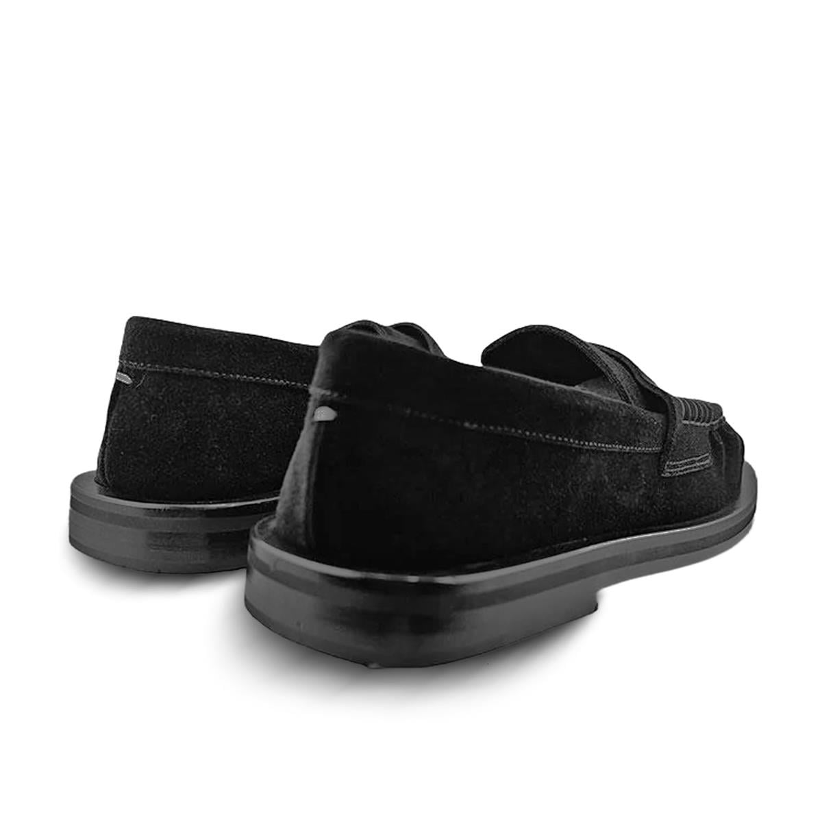 ATTIMONELLI'SRAFA835ATTIMONELLI'S Hakiki Deri Makosen Erkek Ayakkabı Z524 SÜET SİYAH C03 (Suede Black)