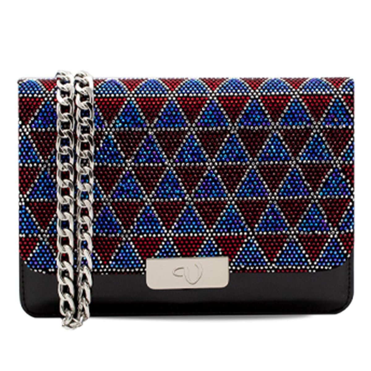 CNT782VARIO SIYAH RUGAN MAVI BORDO TAŞLI