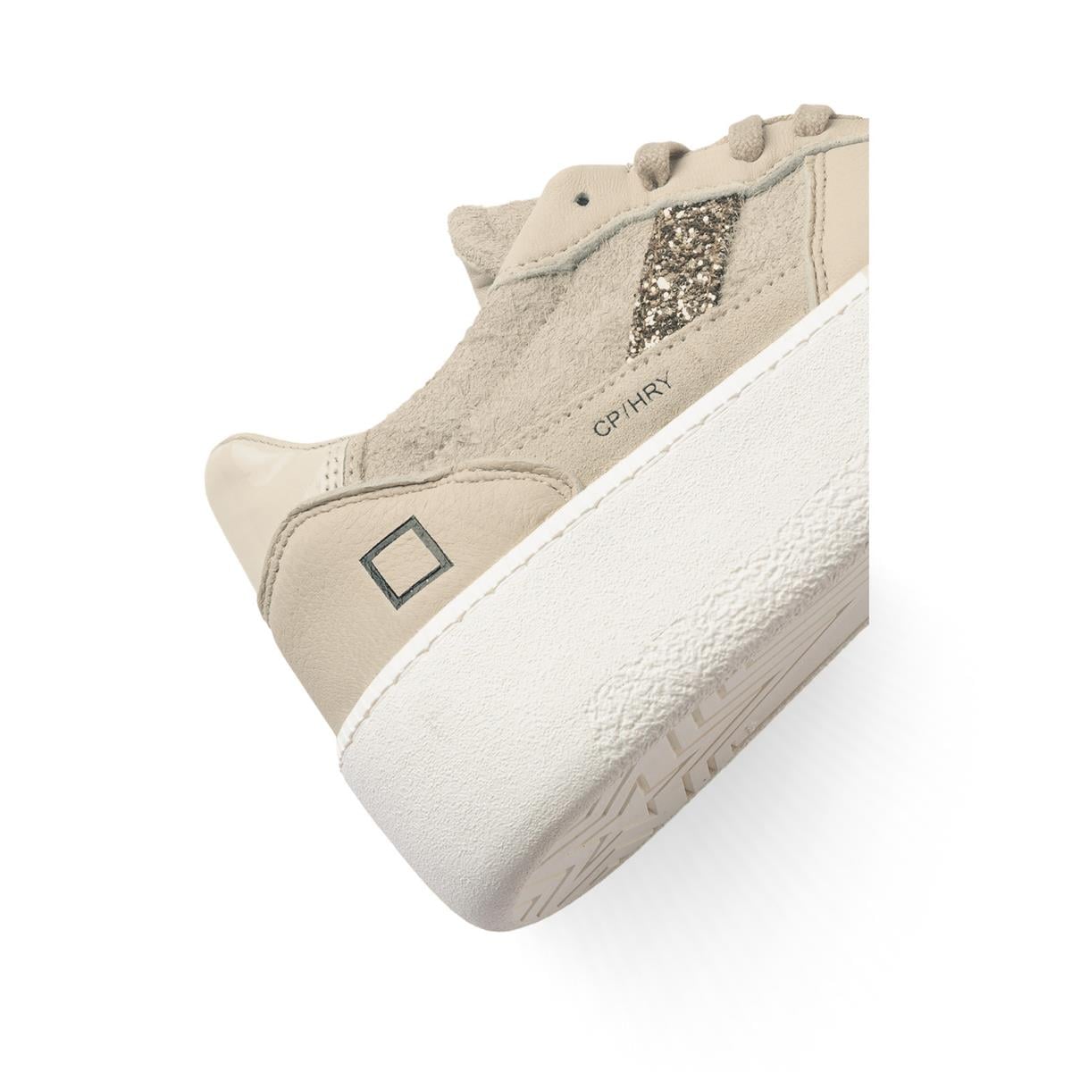 D.A.T.E.COURT PLATFORMD.A.T.E. Hakiki Deri Spor Kadın Ayakkabı Z624 BEJ+BEJ SÜED (Beige+Beige Suede)