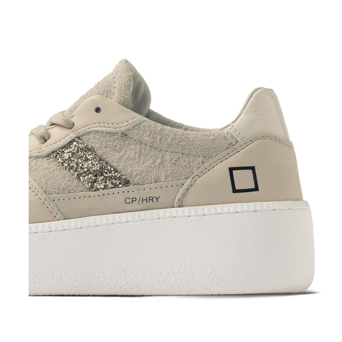 D.A.T.E.COURT PLATFORMD.A.T.E. Hakiki Deri Spor Kadın Ayakkabı Z624 BEJ+BEJ SÜED (Beige+Beige Suede)