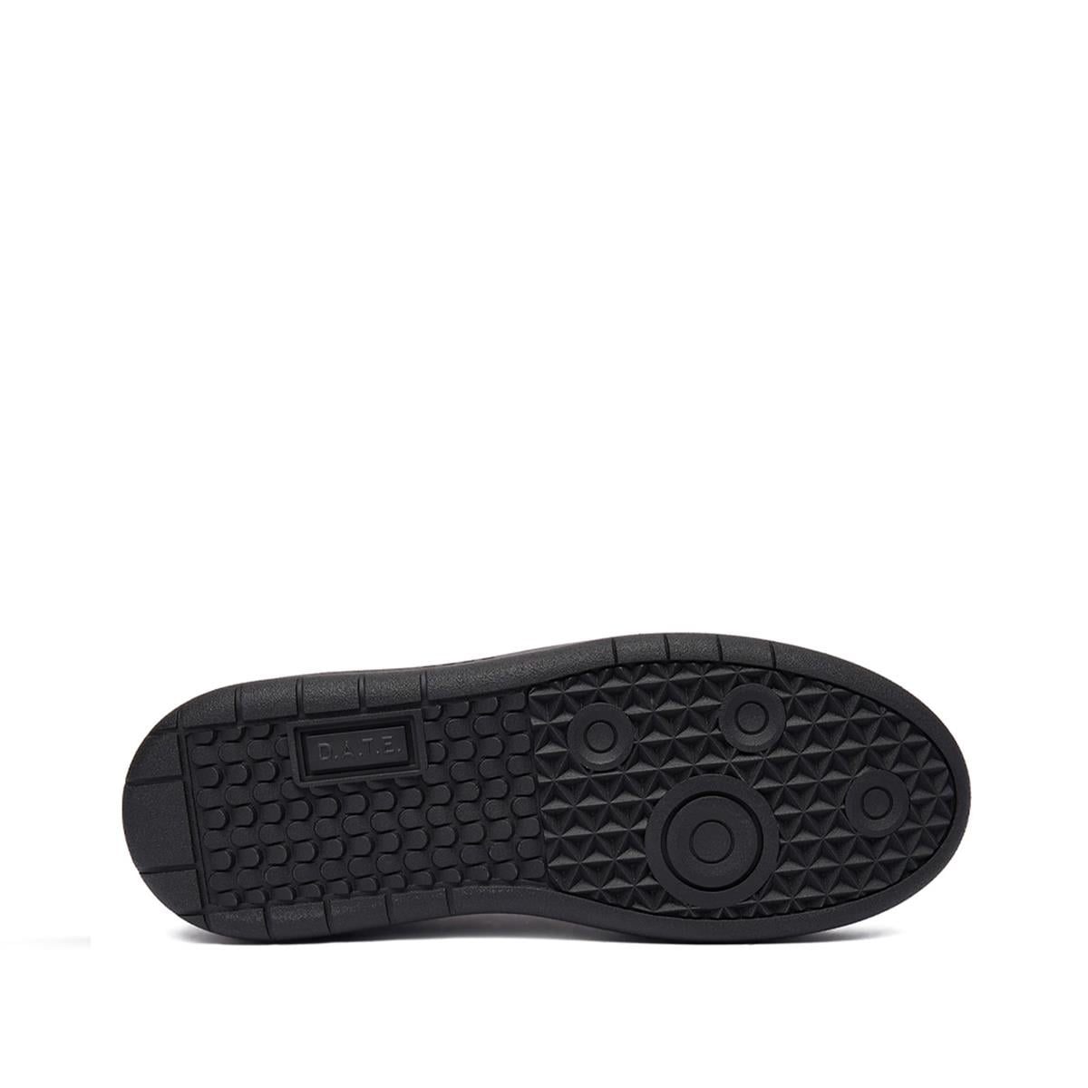 D.A.T.E.HILL LOW FUR PLATFORMD.A.T.E. Hakiki deriden platform spor ayakkabı 7107 BLACK (Siyah)