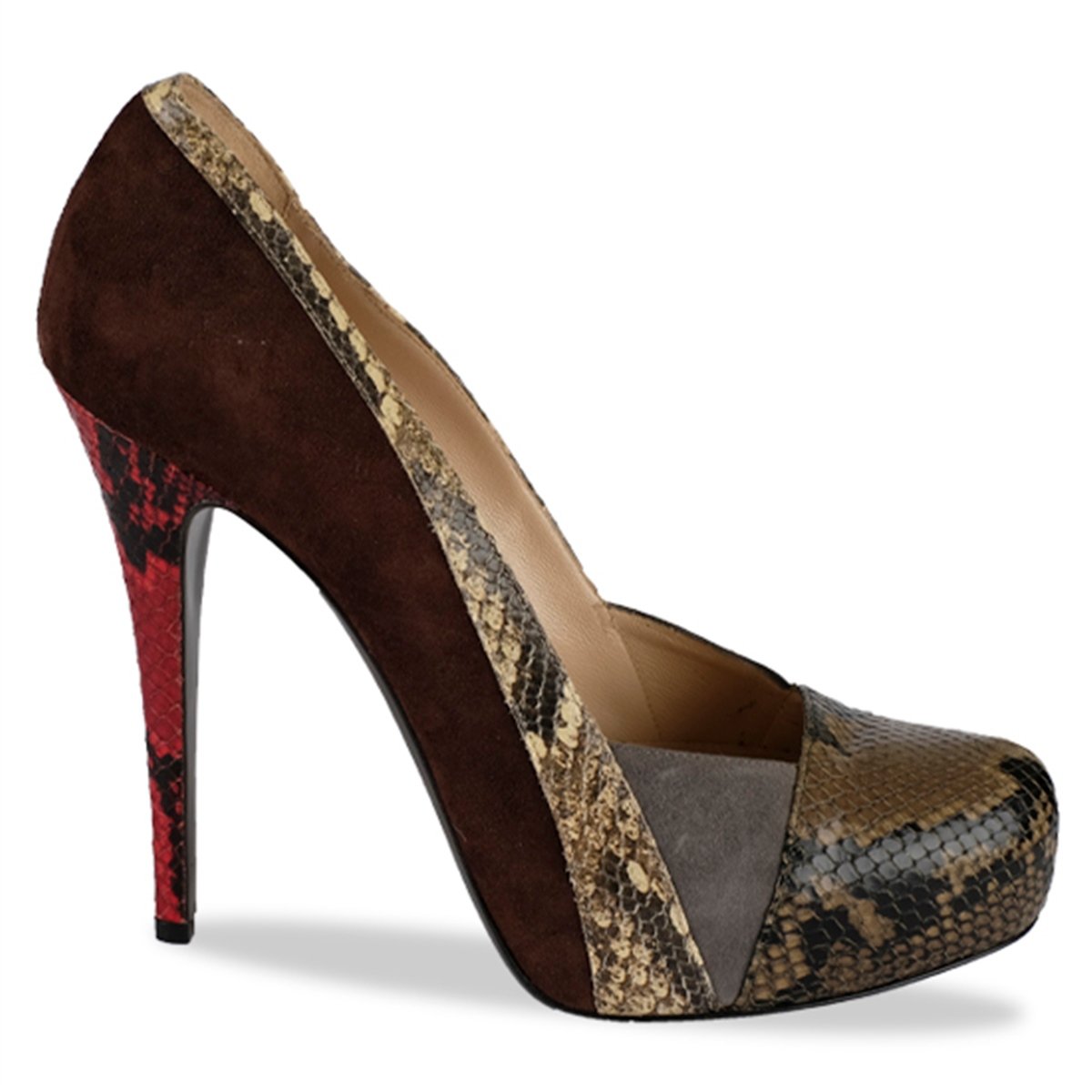 ERNESTO ESPOSITO PUMP COMESCIO BROWN QB01