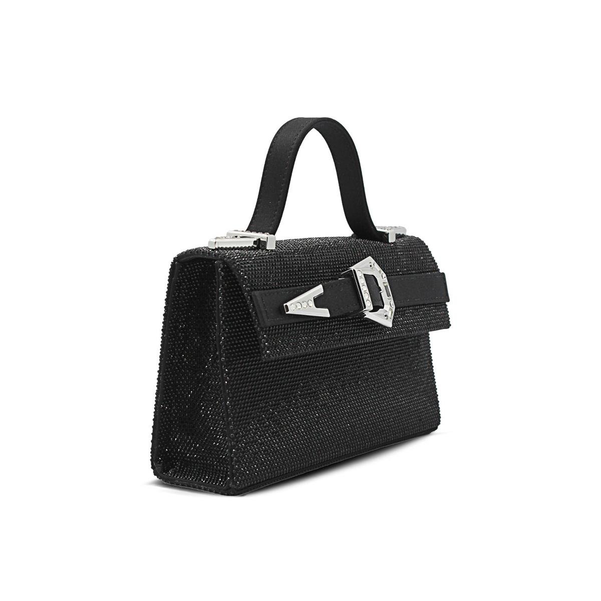 GEDEBESOPHIEEGEDEBE SATEN SIYAH + KRISTAL