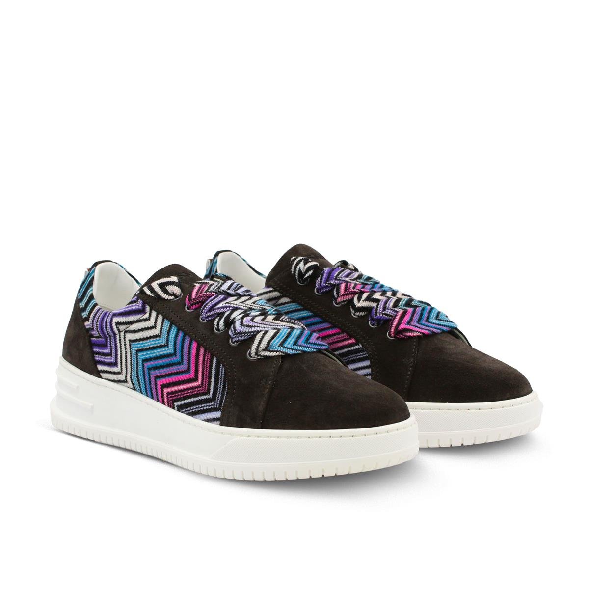 MISSONIMM70MISSONI SUET SIYAH - RENKLI TEKSTİL