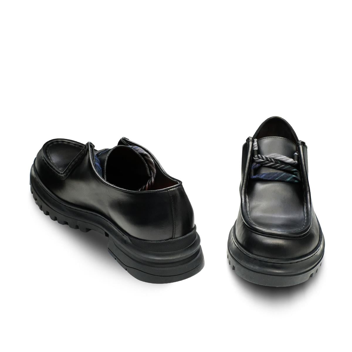 MISSONIMML025MISSONI Bağcıklı Kalın Tabanlı Erkek Ayakkabı 7107 BLACK (Siyah)