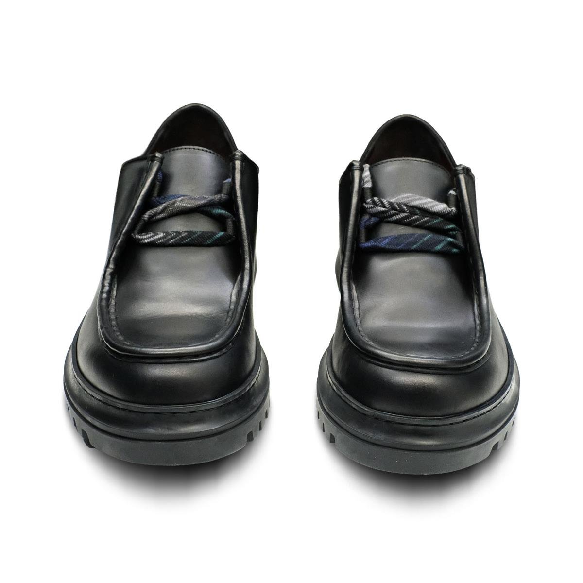 MISSONIMML025MISSONI Bağcıklı Kalın Tabanlı Erkek Ayakkabı 7107 BLACK (Siyah)