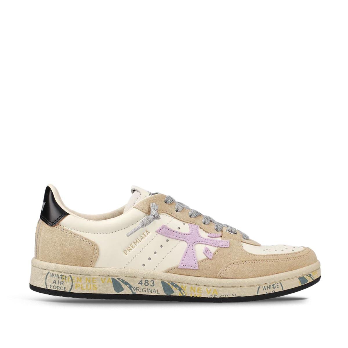 PREMIATABSKTCLAYDPREMIATA MAT BEYAZ BEJ SÜED (Matte White Beige Suede)