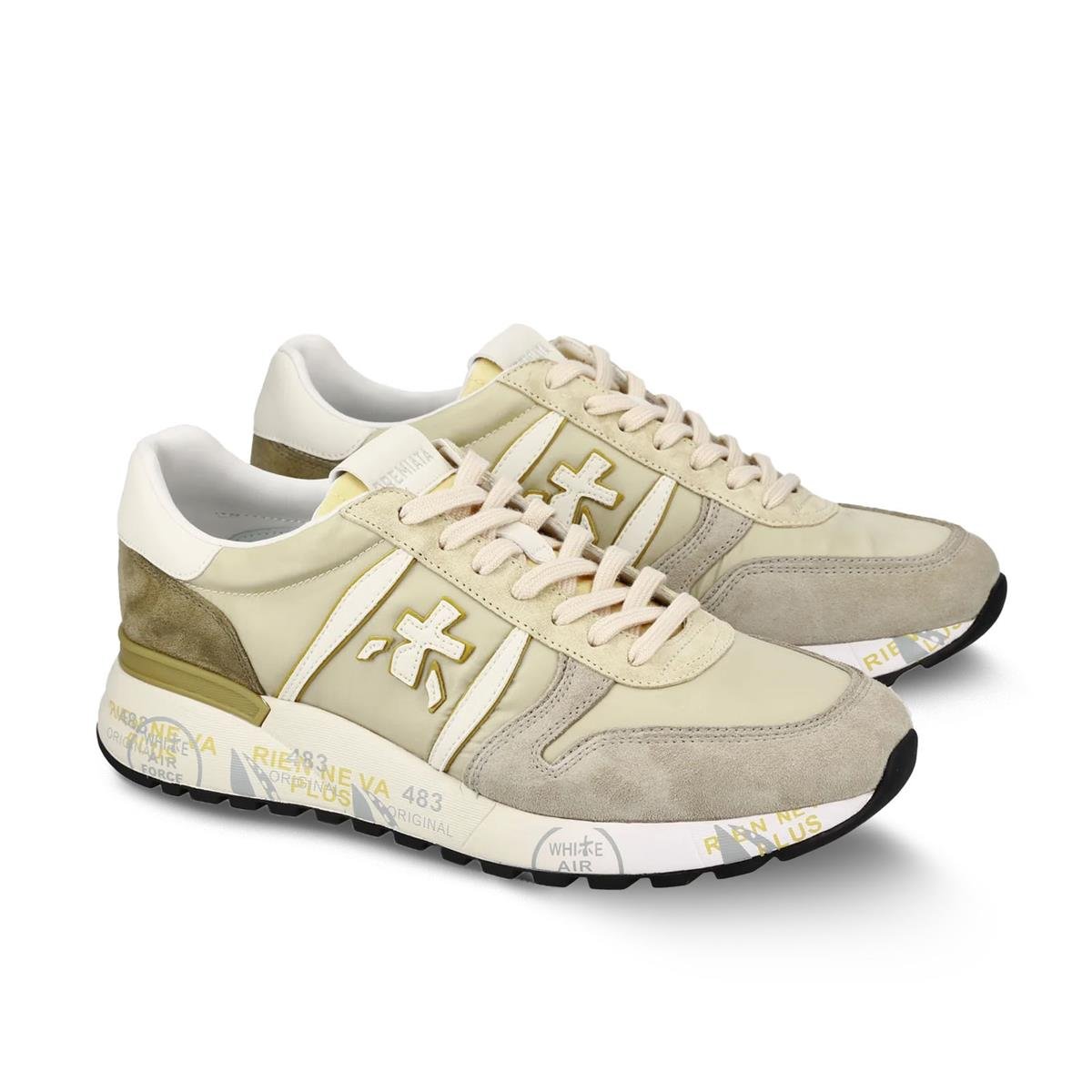 PREMIATALANDERPREMIATA 7205 BEIGE+WHITE